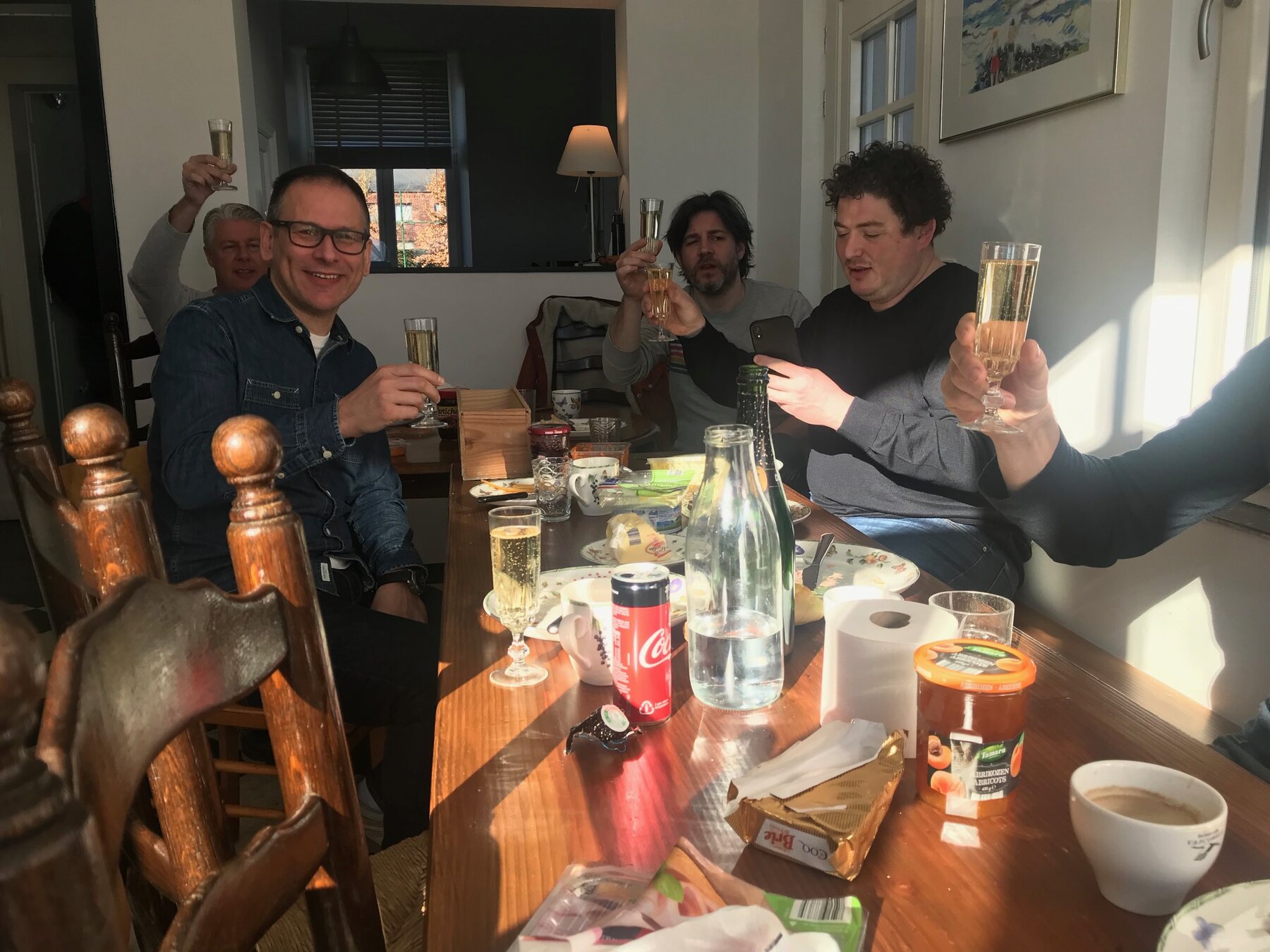 Gezellig samenzijn met de SPPA-papa's