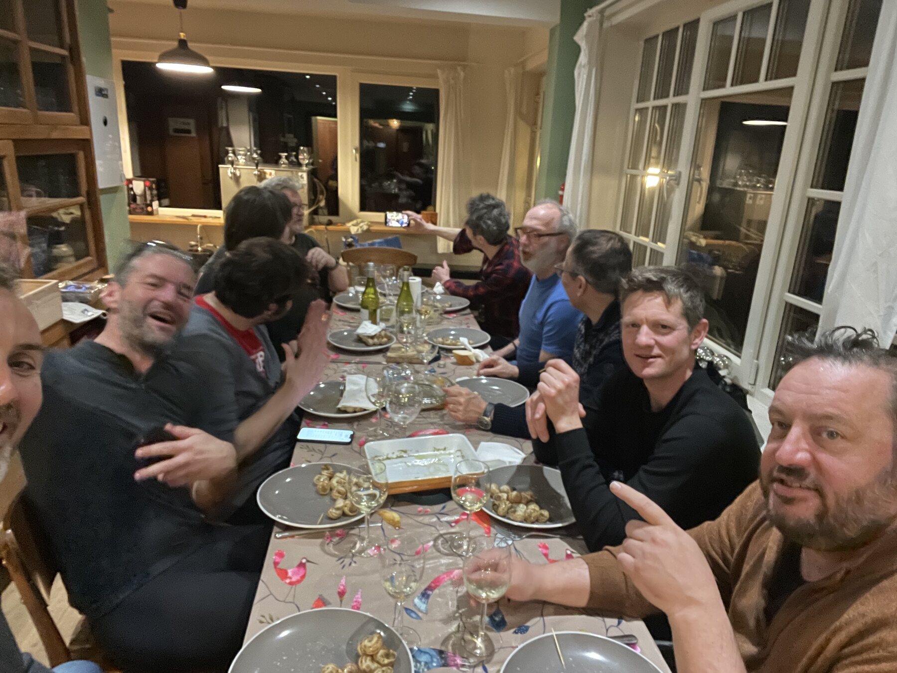Samen eten tijdens het weekend